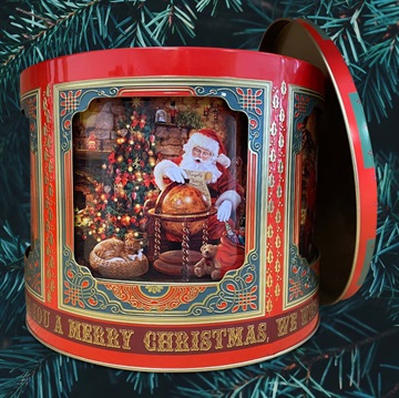 Juledåse Karrusel Julemanden